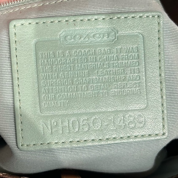 Coach Hampton Sea Life patchwork satchel - Picture 14 of 14